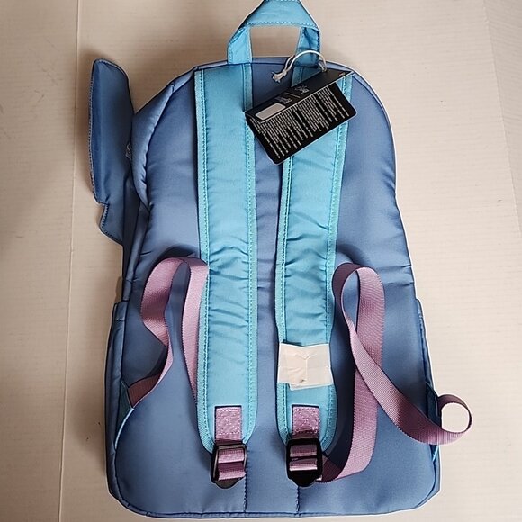 NWT Disney Loungefly Lilo & Stitch Clutching Heart Backpack Full Size School - Picture 7 of 13